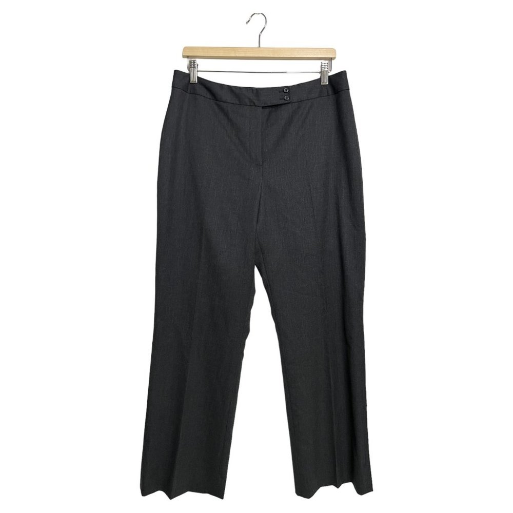 Pendleton Gray Women's Trousers Size 12 Wool Pants